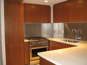Rich Cherry Cabinetry Finish
