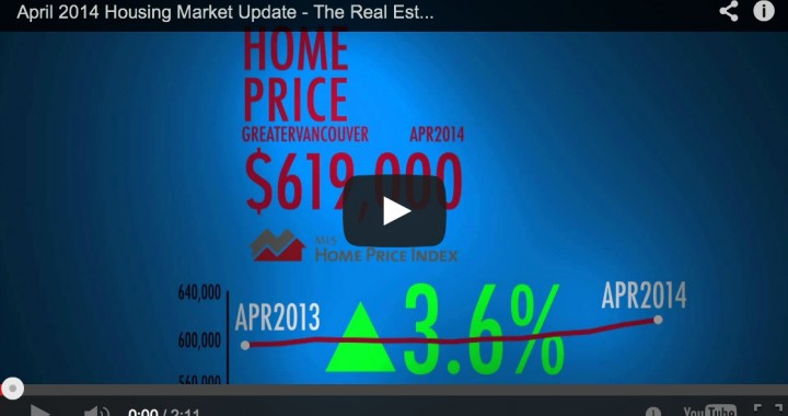 REBGV Housing Stats for April 2014