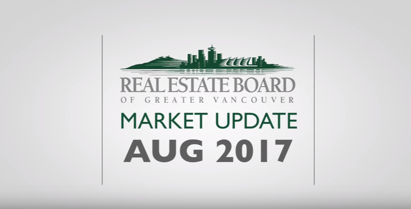 August 2017 Housing Market Update – REBGV