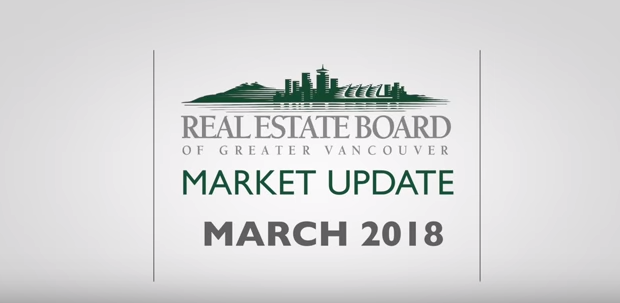 REBGV March 2018 market update video