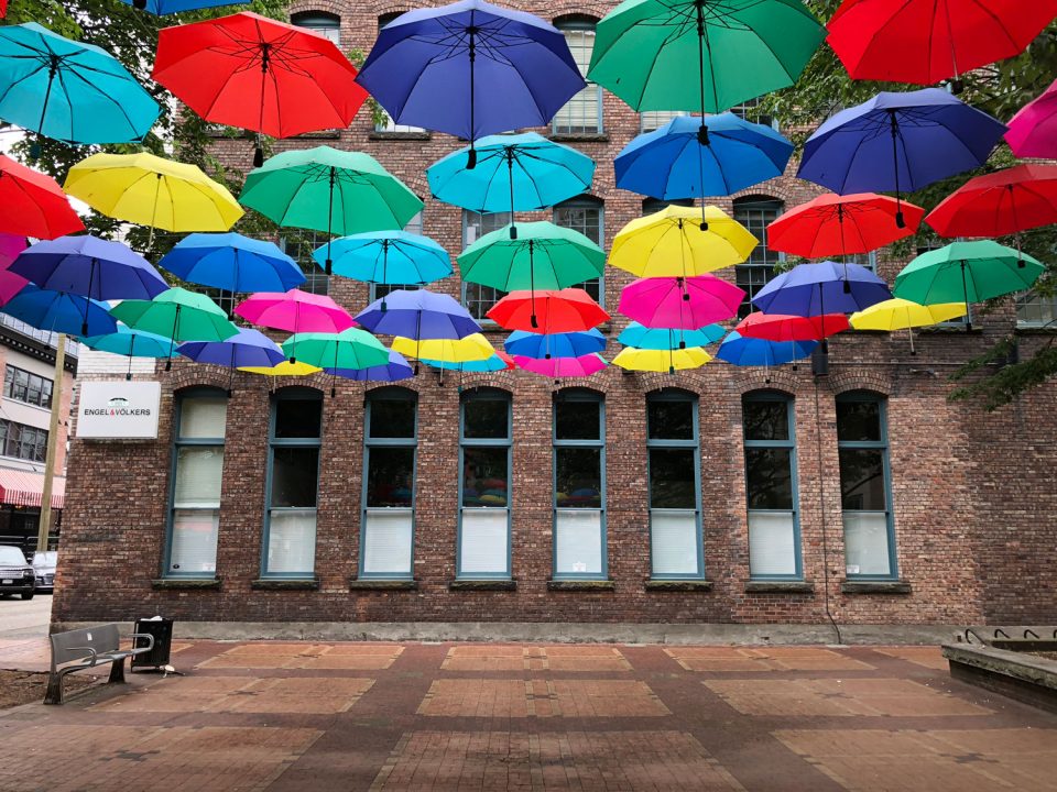 Yaletown “Underbrella” Art Installation Taking Social Media by Storm